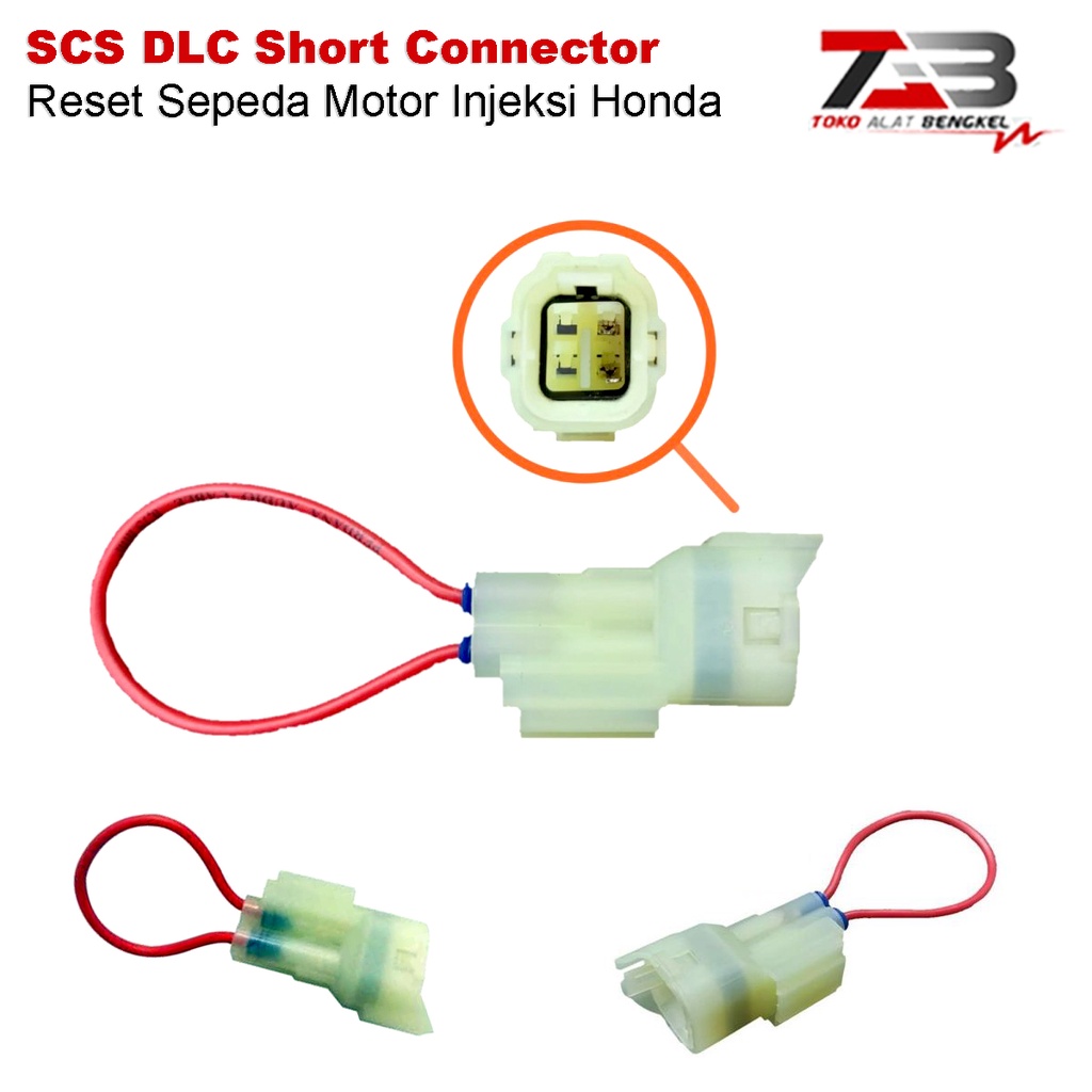 Jual Scs Dlc Short Connector Reset Ecu Ecm Pgm Fisepeda Motor Injeksi