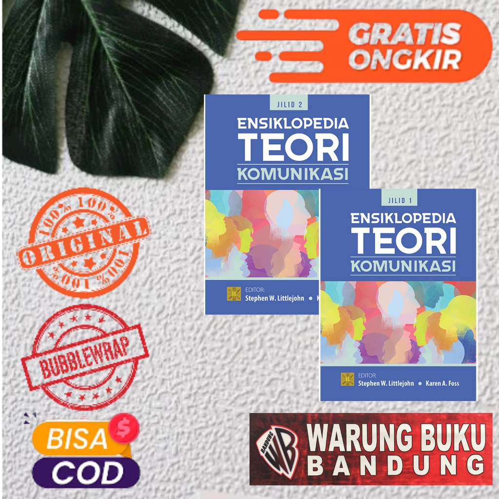 Jual PAKET BUKU ENSIKLOPEDIA TEORI KOMUNIKASI JILID 1 DAN 2 (TOTAL 2 ...