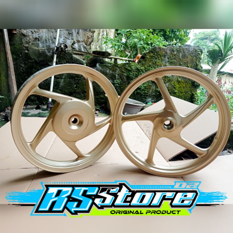 Jual Velg Racing Honda Vario Old Original Copotan Warna Gold Nmax