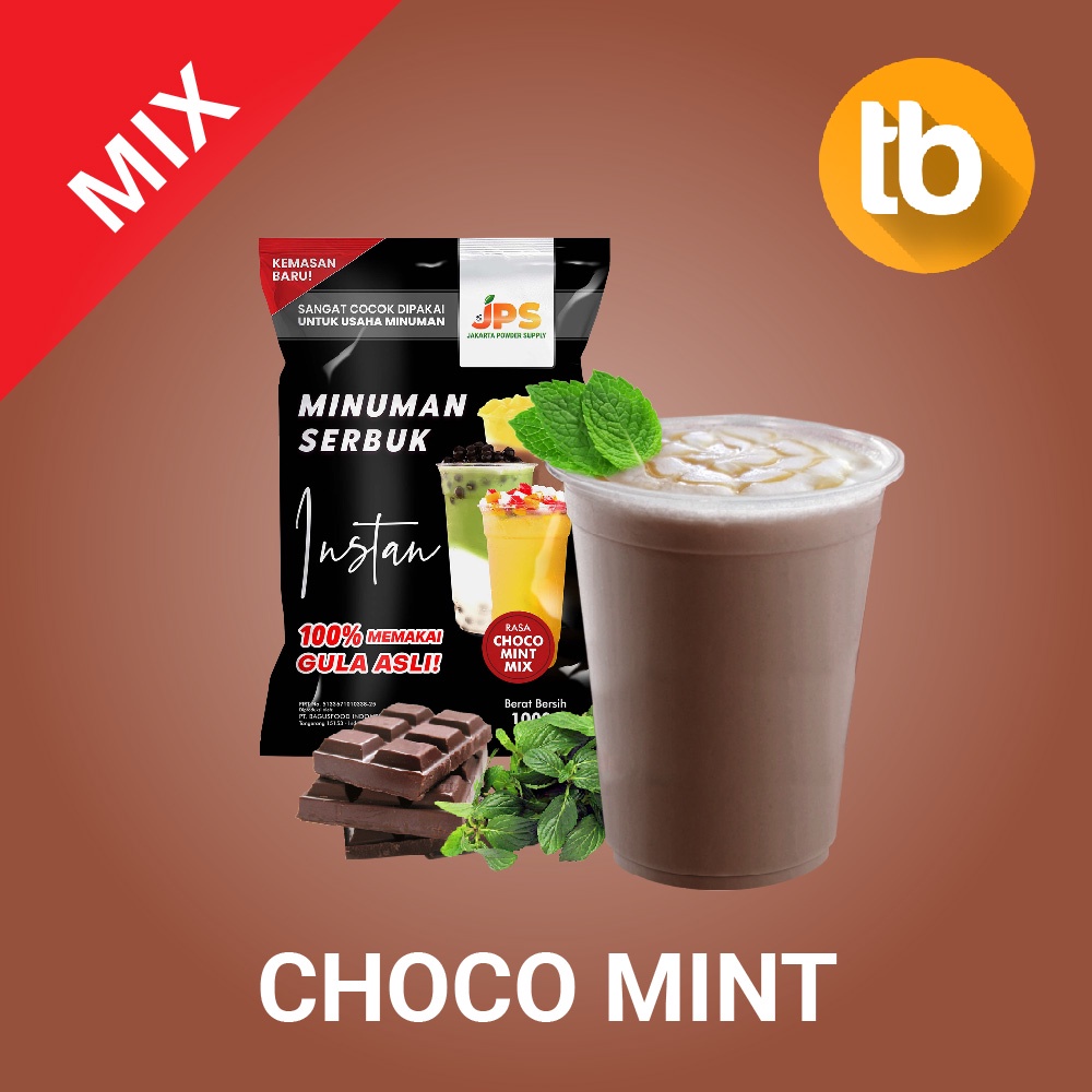 Jual JPS Powder Bubuk Minuman Serbuk Instan Rasa Choco Mint Mix Campur ...