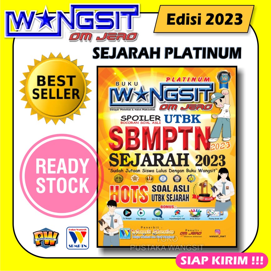 Jual Buku Wangsit UTBK SBMPTN 2023 / Buku Wangsit SNBT 2023 / Buku ...