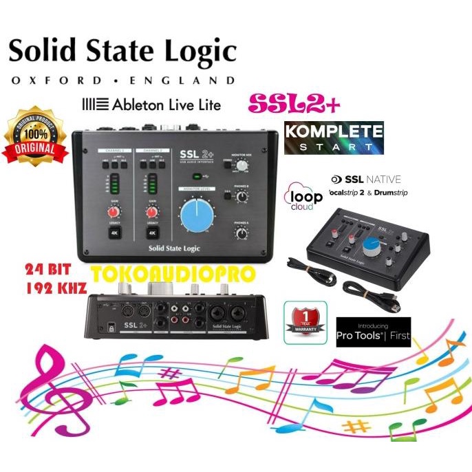 Jual Solid State Logic Ssl2+ Usb Audio Interface | Shopee Indonesia