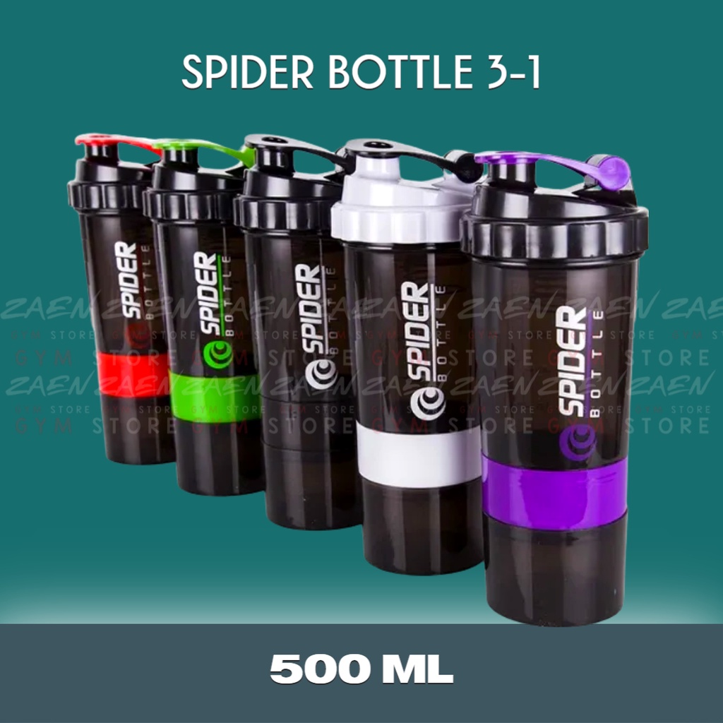 Jual Spider Bottle Shaker 3 in 1 | Shopee Indonesia