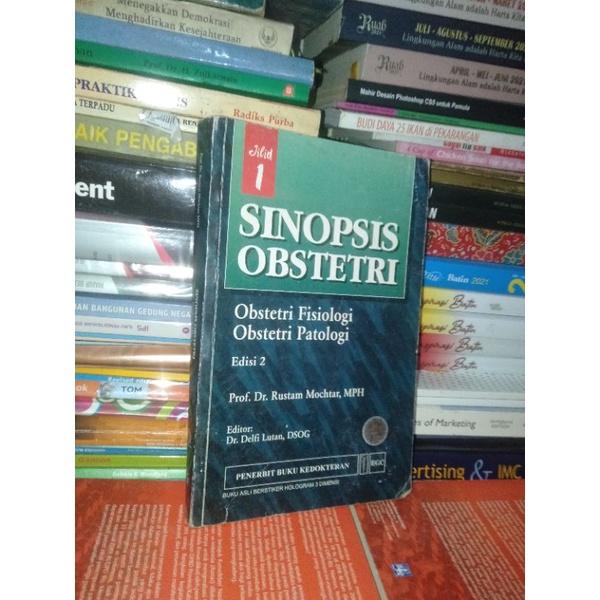 Jual Original Buku Sinopsis Obstetri Jilid 1 Edisi 2 Rustam Mochtar