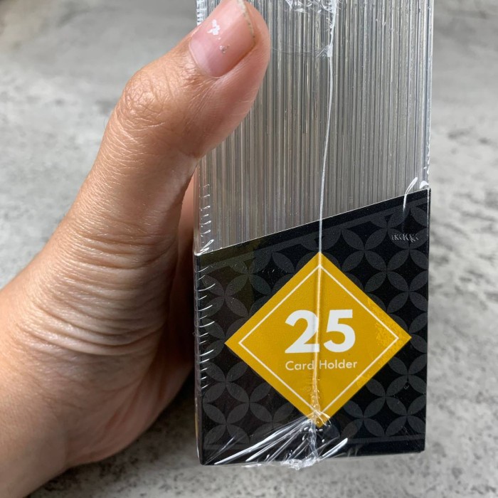 Jual Sultan 35 pt Seamless Clear Premium Toploader 3x4 | Shopee Indonesia