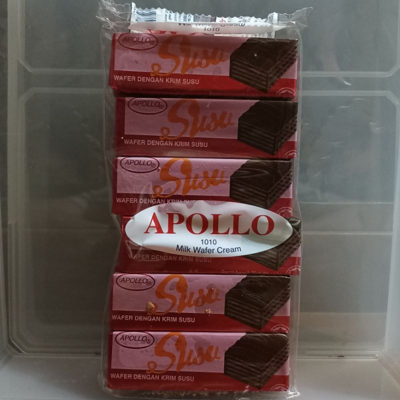 Jual Apollo Wafer Coklat/ Susu Original Malaysia | Shopee Indonesia