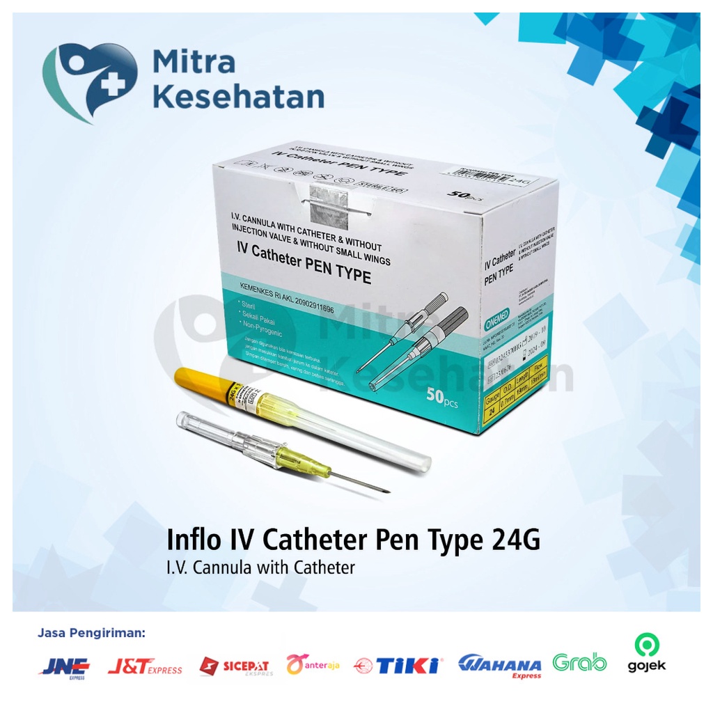 Jual Pen type catheter iv onemed In Tra Onemed Shopee Indonesia