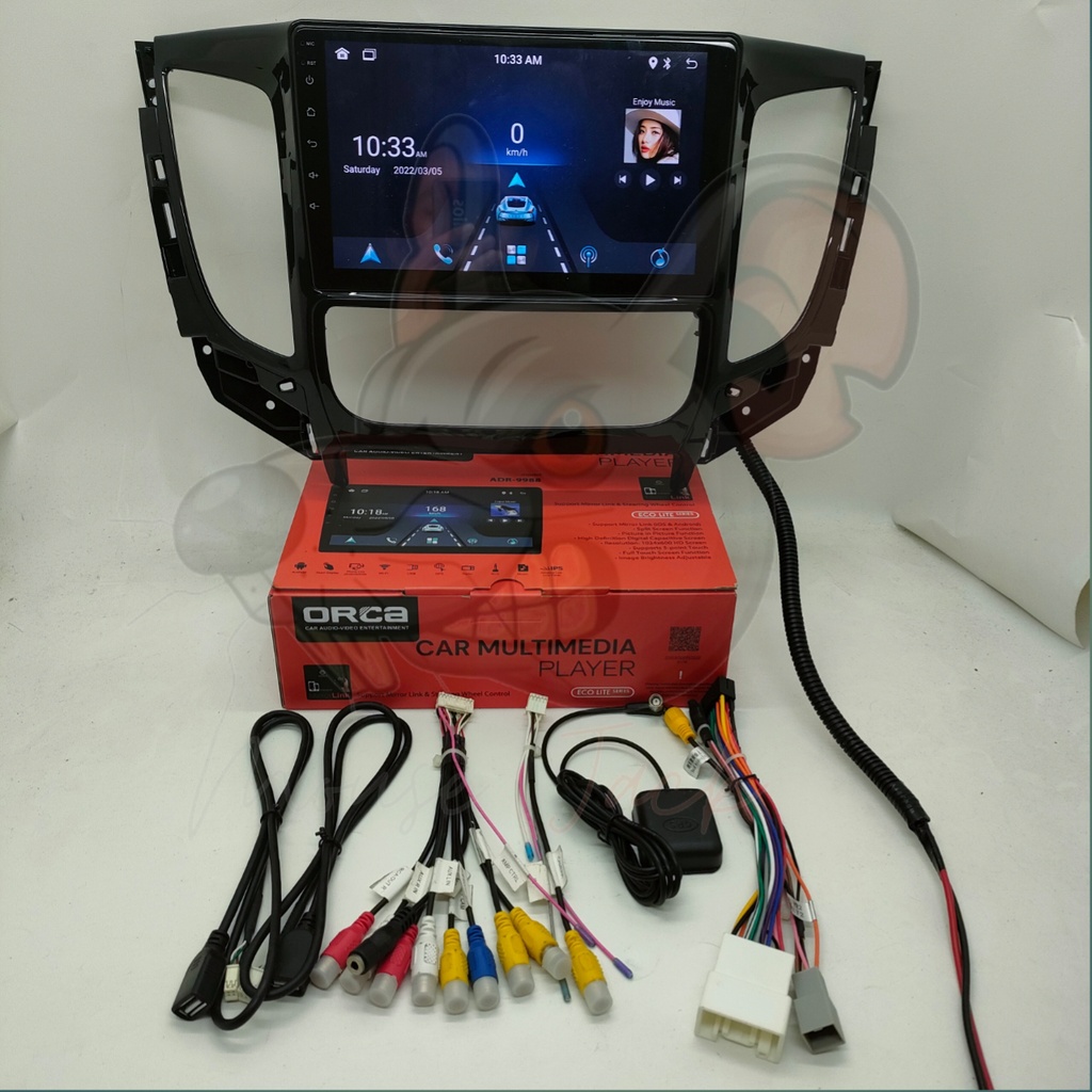 Jual Head Unit Android Eco Lite Strada Triton 2015 - 2019 9 inch PNP ...