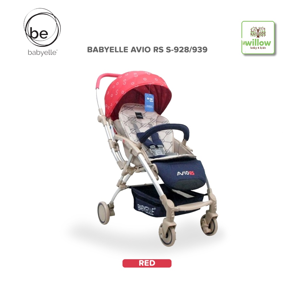 Jual Babyelle Avio RS S 928 939 Red Stroller Shopee Indonesia