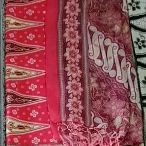 Jual Set kain sarung kebaya + selendang rumbai 2in1 (5 varian) | Shopee ...