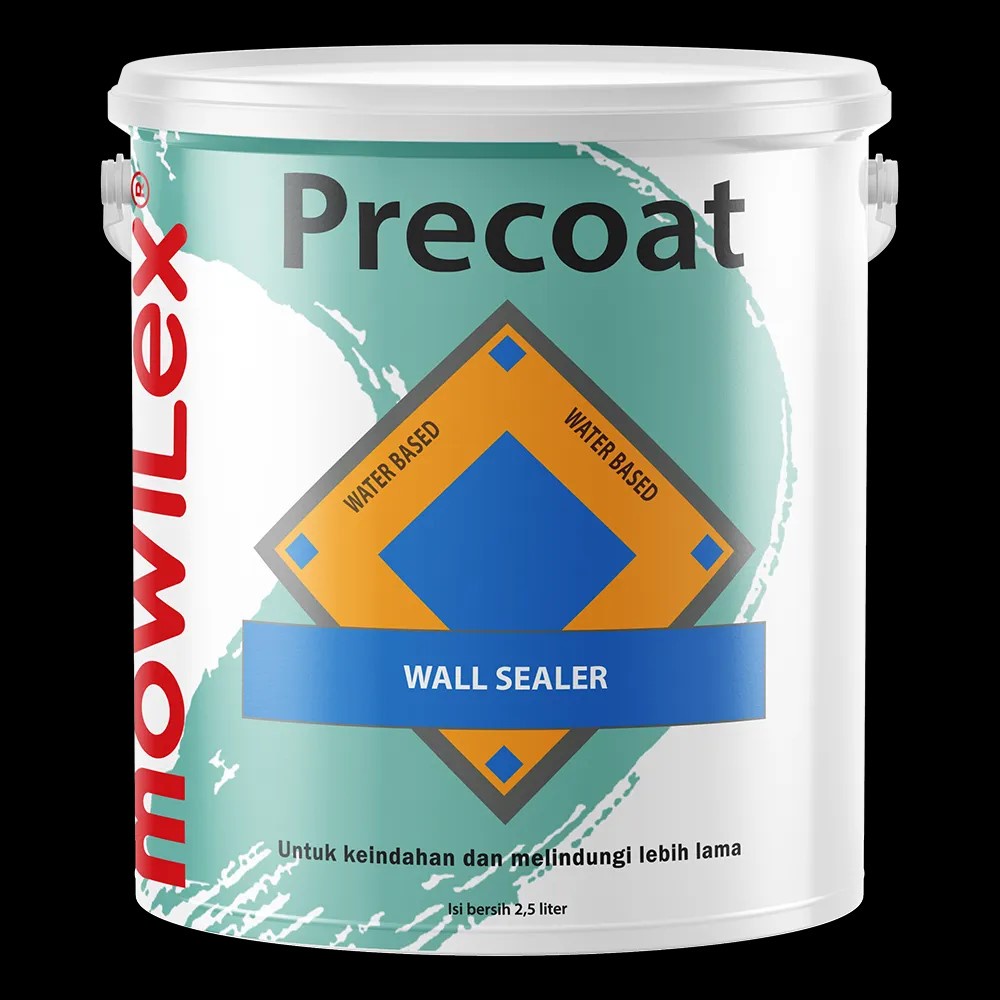 Jual CAT DASAR/WALL SEALER INTERIOR & EKSTERIOR MOWILEX PRECOAT (2,5 LITER) Shopee Indonesia