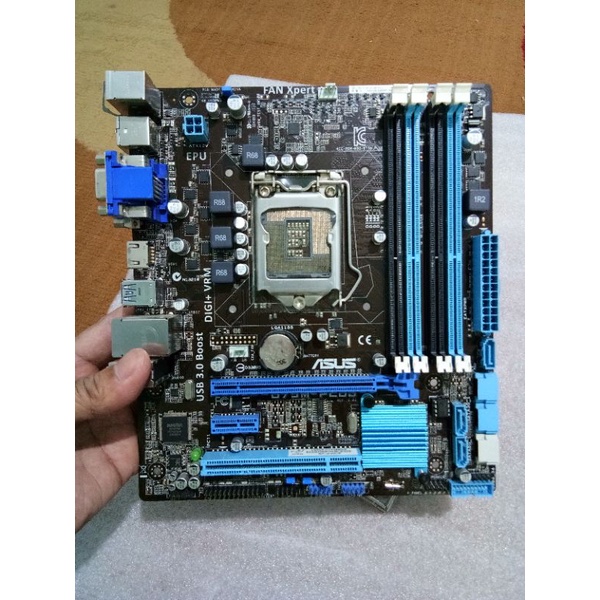 Jual mainboard B75 soket 1155 gaming ASUS B75M PLUS | Shopee Indonesia