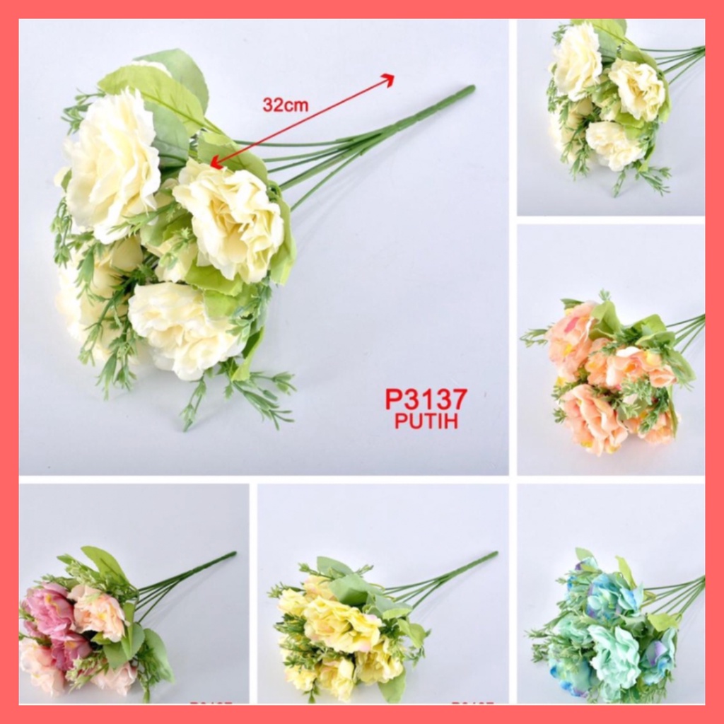 Jual P3137 ( 1 KILO BISA MUAT 23 PCS ) BUNGA HIAS /BUNGA DEKORASI/BUNGA ...