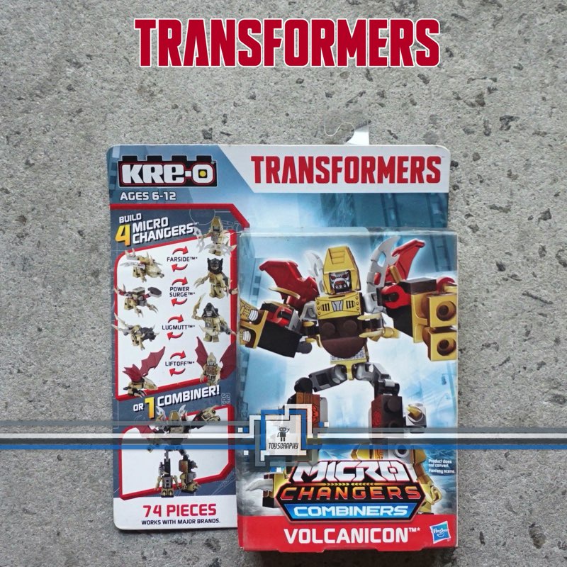 Jual Transformers Kreo Micro Changers Combiners Volcanicon Transform Kre O Shopee Indonesia