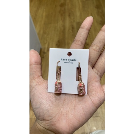Kate spade champagne bottle earrings outlet
