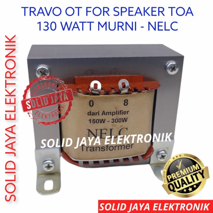 Jual Travo Trafo Ot 130w Untuk Ampli Amplier Ke Speaker Matching Corong Toa A45a Shopee Indonesia