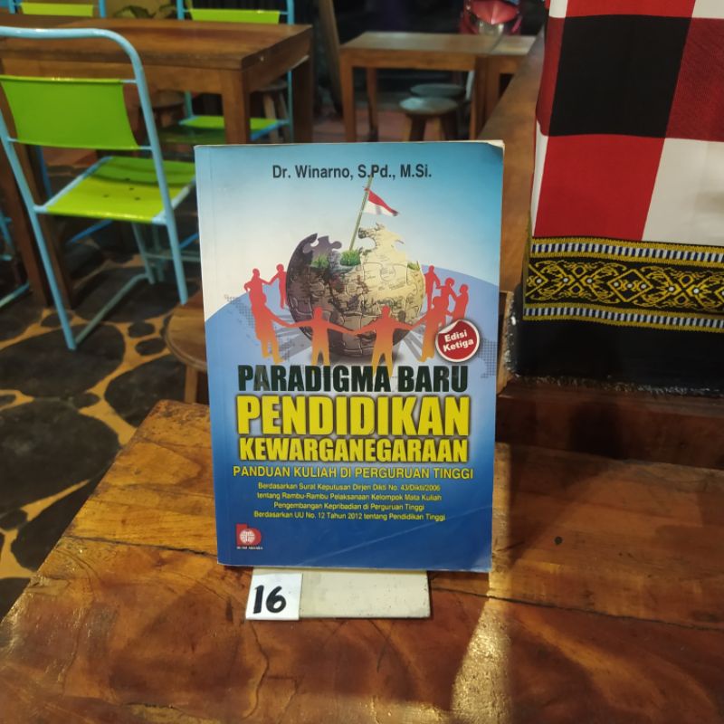 Jual BUKU PARADIGMA BARU PENDIDIKAN KEWARGANEGARAAN By Dr Winarno Spd ...