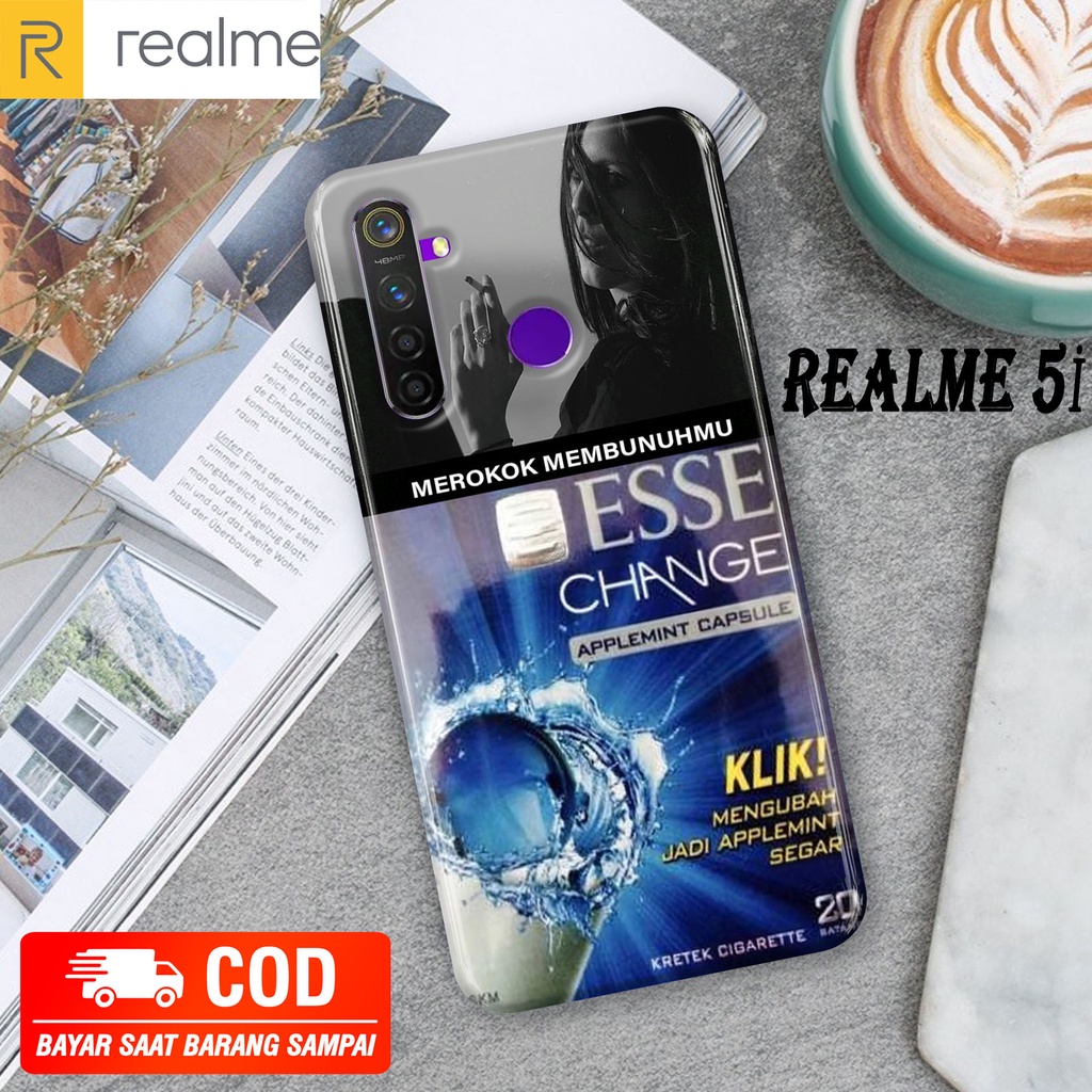 Jual Case REALME 5i [KR2] Hardcase 3D Fullprint Fashion KEMASAN - Main Image