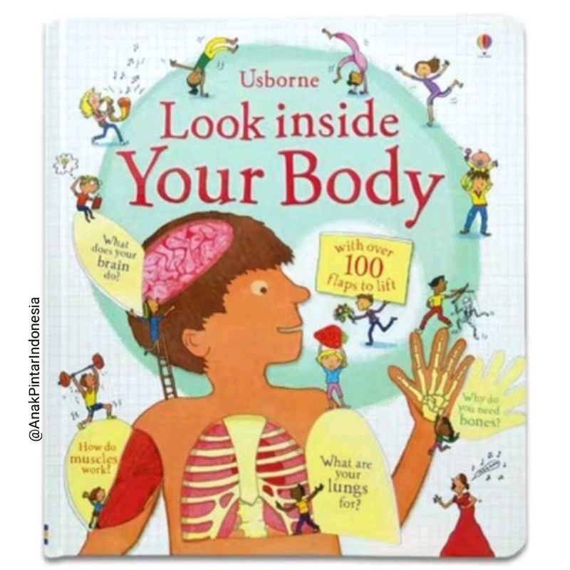 Jual USBORNE LOOK INSIDE YOUR BODY ( E1-014 ) | Shopee Indonesia