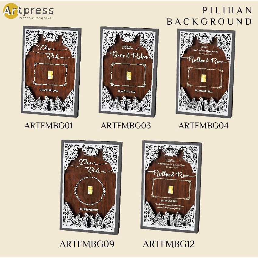 Jual Artpress Artisan Frame - Profesi Design - Large 45 x 65 cm ...