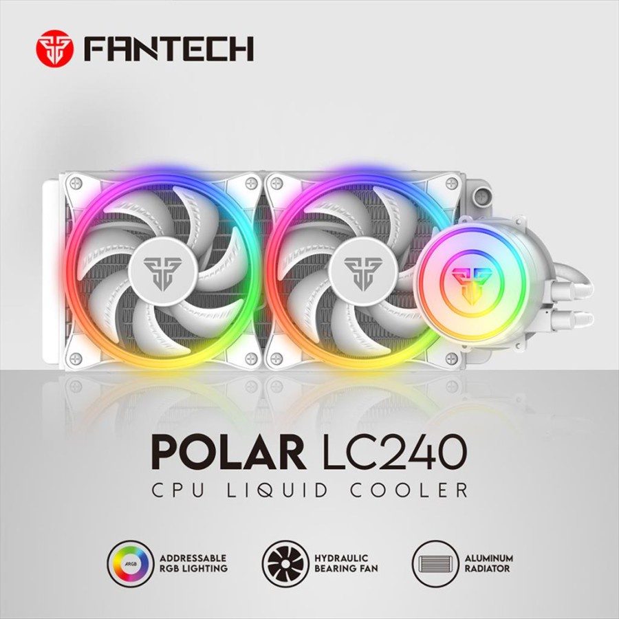 Jual Cooling Cpu Liquid Cooler Fantech Polar Lc Aio Mm Shopee