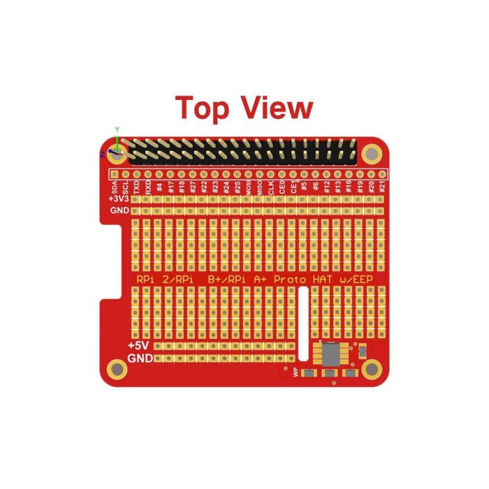 Jual DIY Proto Hat Shield PCB Prototype Pi-Hat for Raspberry Pi 2B 3B 3 ...