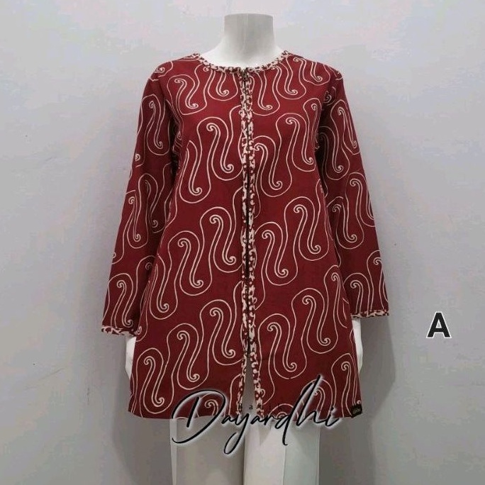 Jual Dayardhi Bluse Batik Wanita Kerja Batik Wanita Modern Shopee