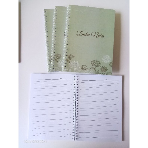 Jual notebook,notepad,journalbook isi 100lembar(200halaman) | Shopee ...