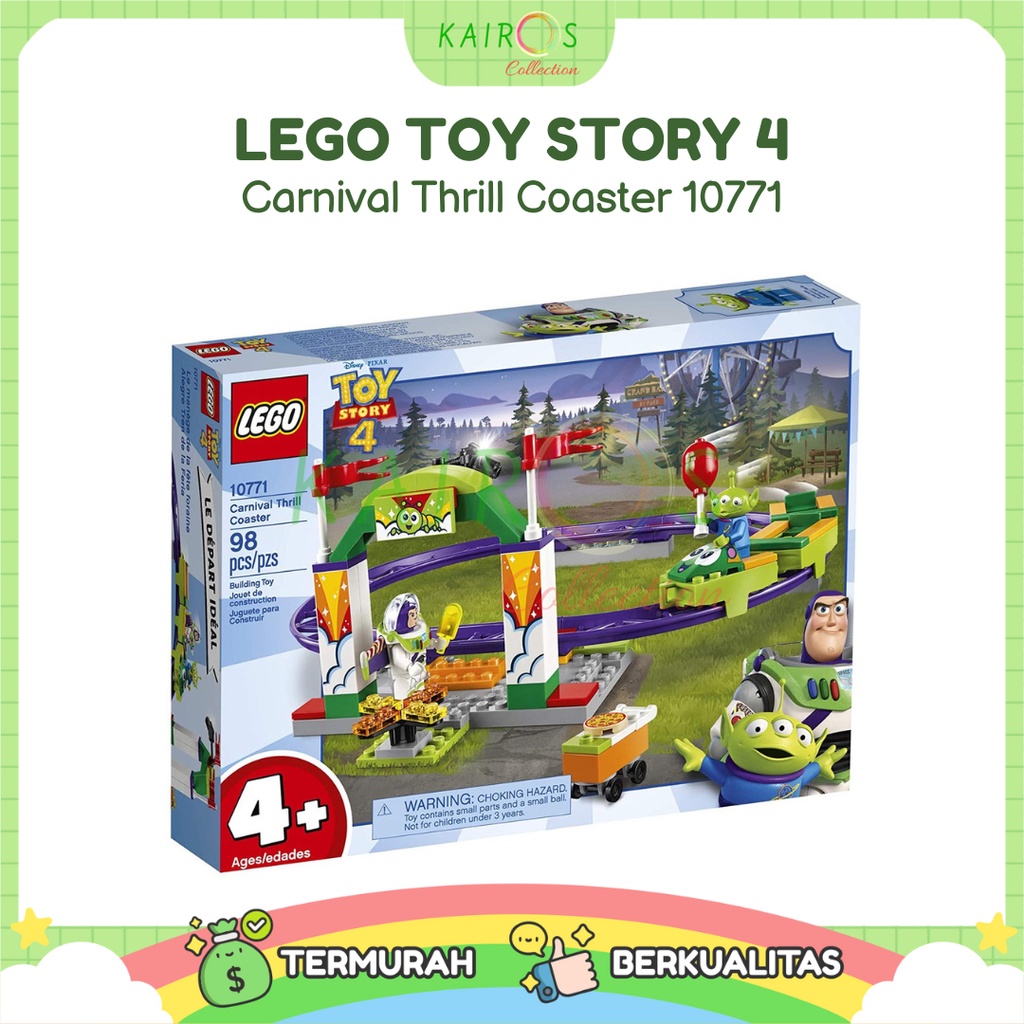 Jual Lego Toy Story 4 Carnival Thrill Coaster 10771 Shopee Indonesia