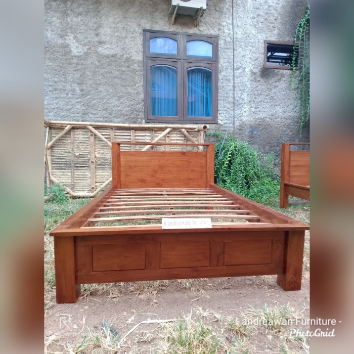 Jual Dipan minimalis jati model custom - rangka tempat tidur minimalis ...