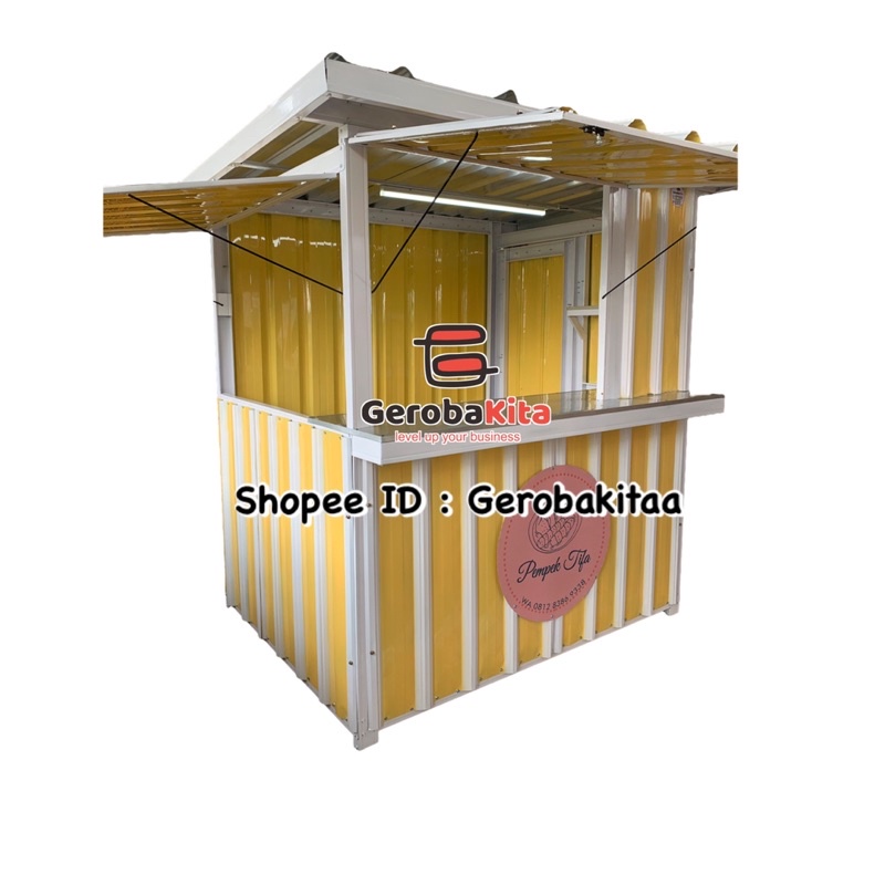 Jual Booth container premium/ booth container dengan lantai | Shopee ...