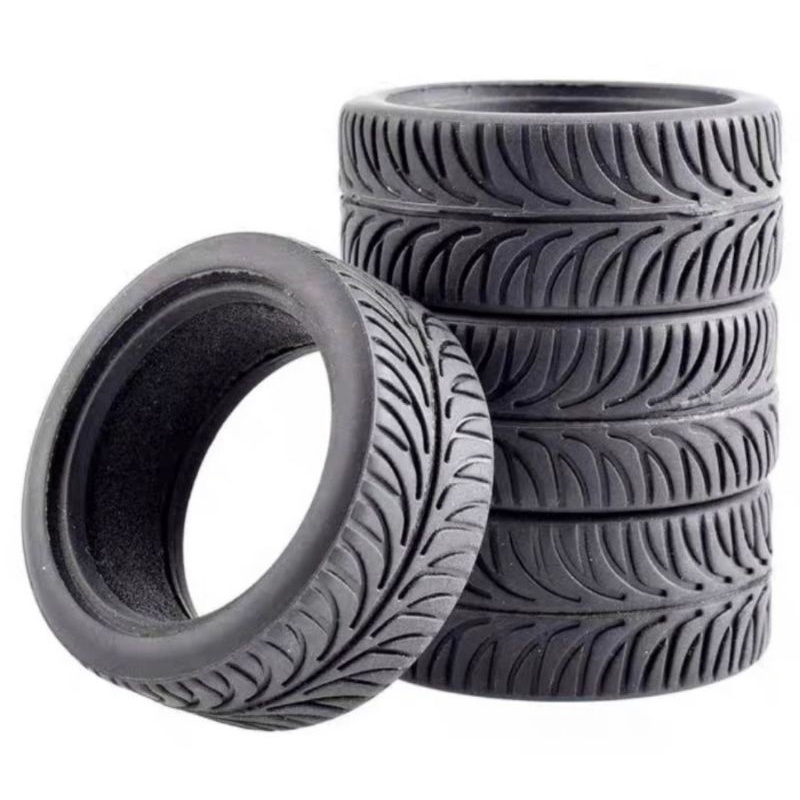 Jual 4 PCS BAN DAUN TARMAC TYRE TIRES ONROAD SOFT UNTUK RC 1/10 SEDAN ...