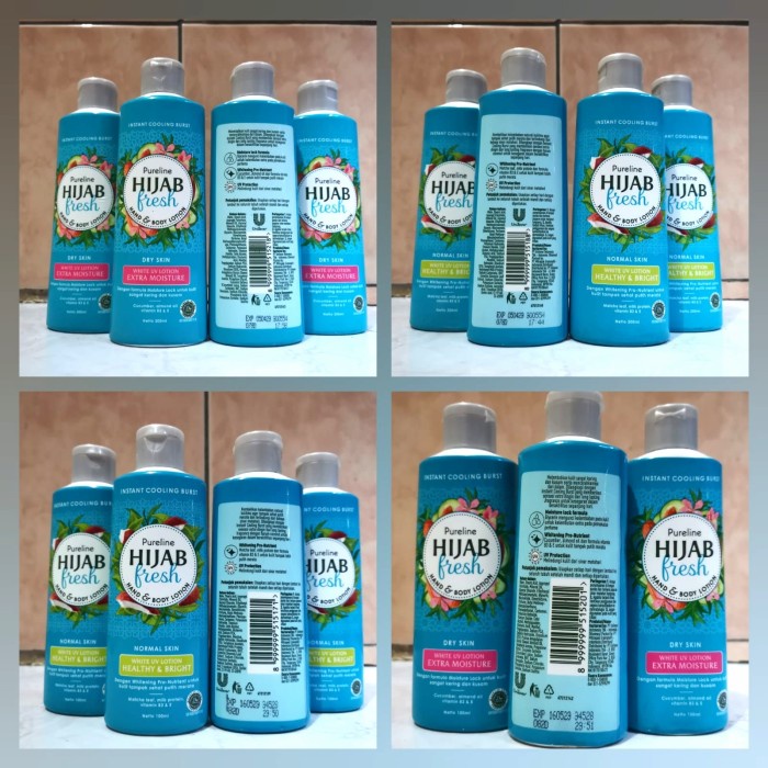 Jual Bagus Pureline Hijab Fresh Hand & Body Lotion Murah Shopee Indonesia