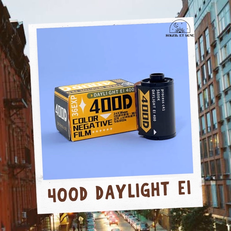 Jual CNF 400D Daylight EI (FRESH 5207 Remjet Removed) Roll Film 35mm