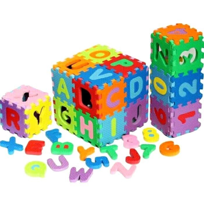 Jual Mainan Edukatif Anak Alphabet ABC Huruf Magnet Bisa di Tempel ...