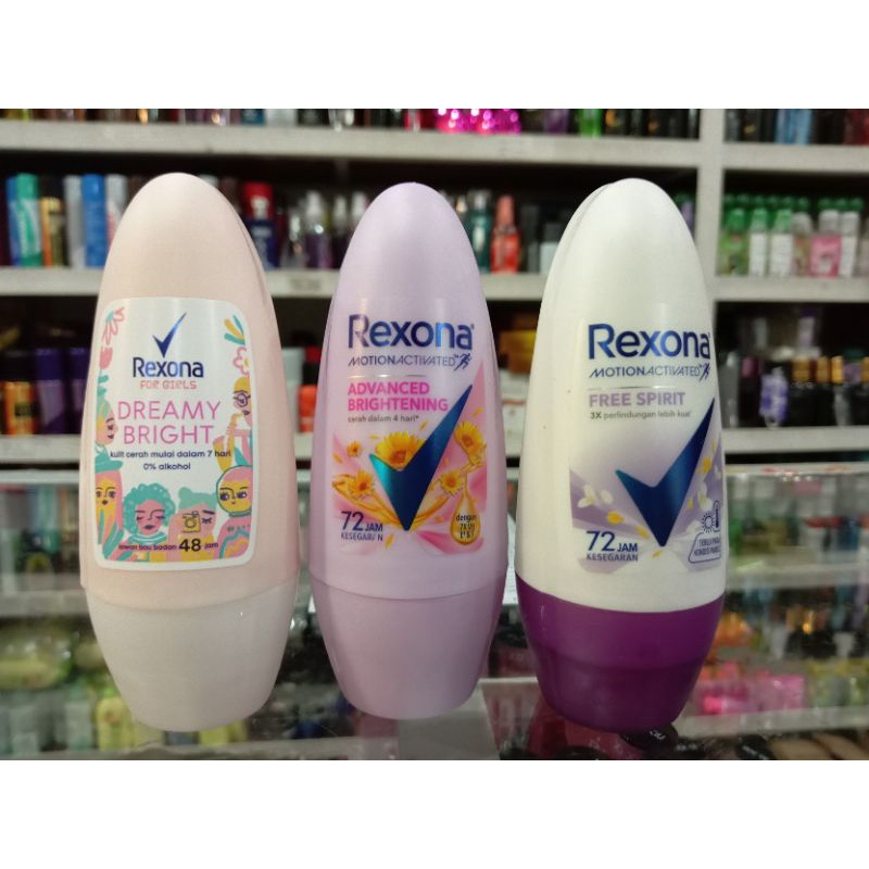 Jual Rexona Rol On advanced brigtening / Rexona RolOn women RANDOM ...