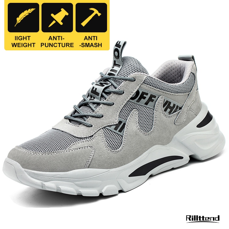 Jual Safety shoes Sepatu Safety Pria sangat ringan antismash sepatu