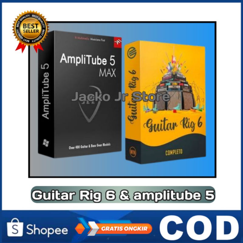 Jual Guitar Rig 6 pro & Amplitube 5 Pro Shopee Indonesia