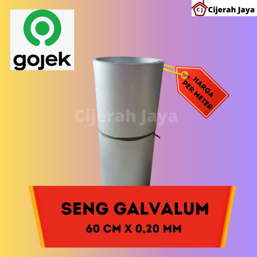 Jual Seng Talang Plat Talang Galvalum Anti Karat Cm Cm Harga