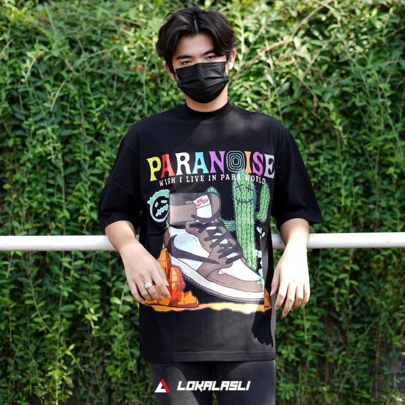 paranoise swoosh tee