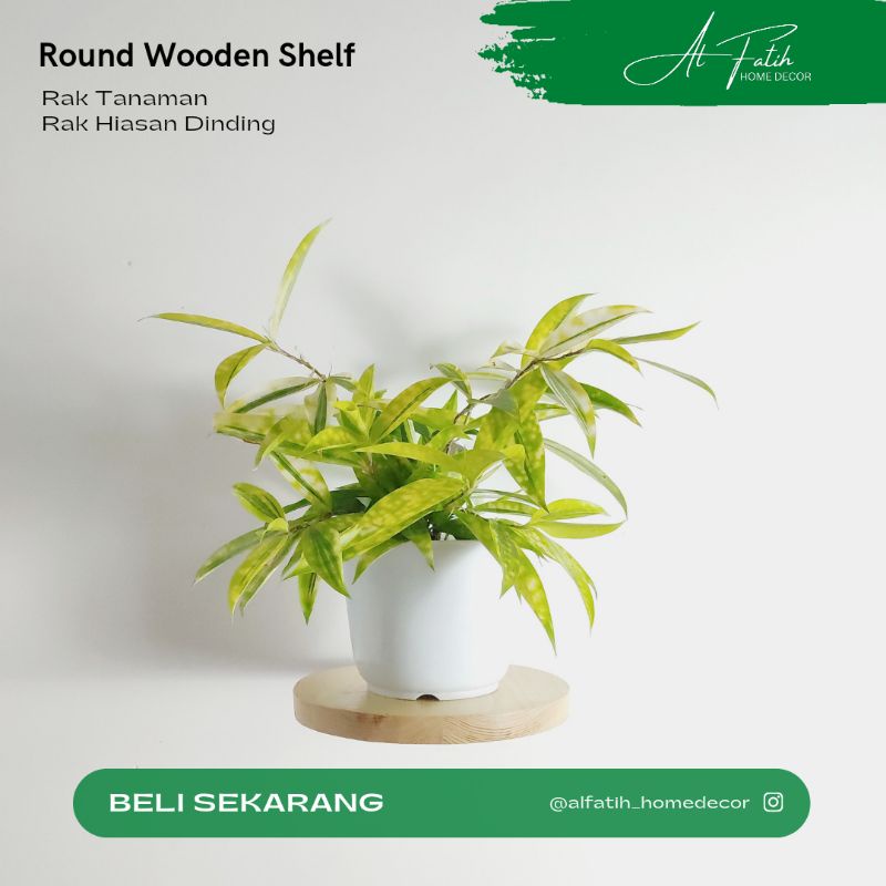 Jual Al Fatih Rak Bunga Minimalis / Rak kayu / Rak Taman / Rak Dinding Shopee Indonesia