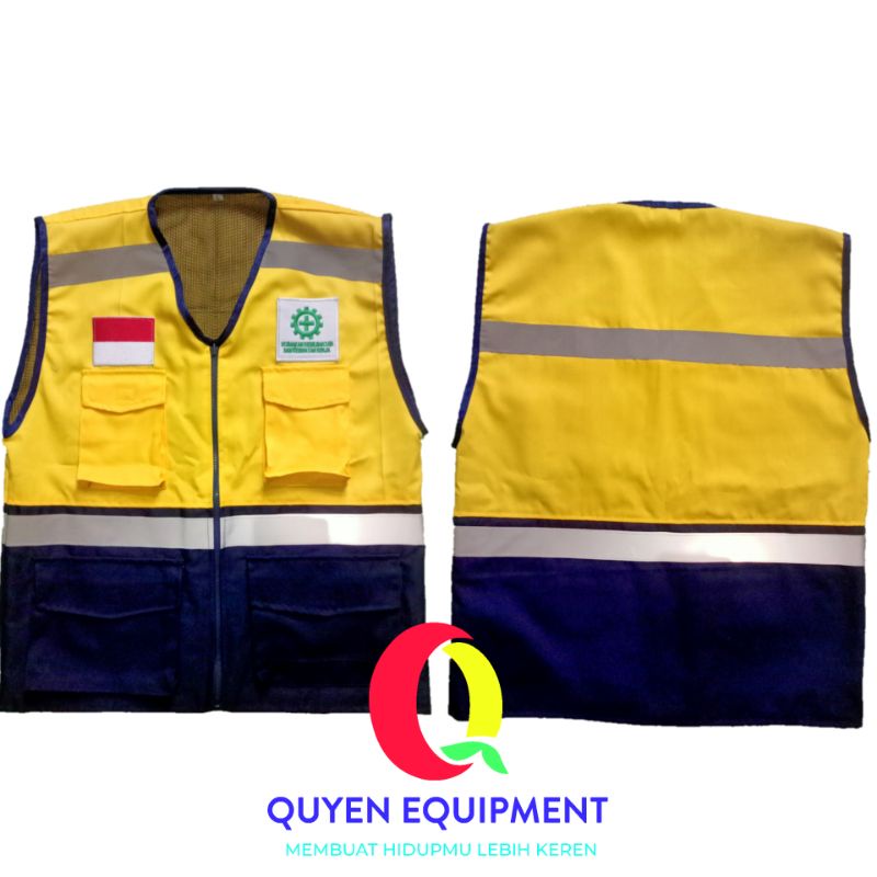 Jual Rompi safety/ Rompi kerja proyek varian rompi terbaru | Shopee ...