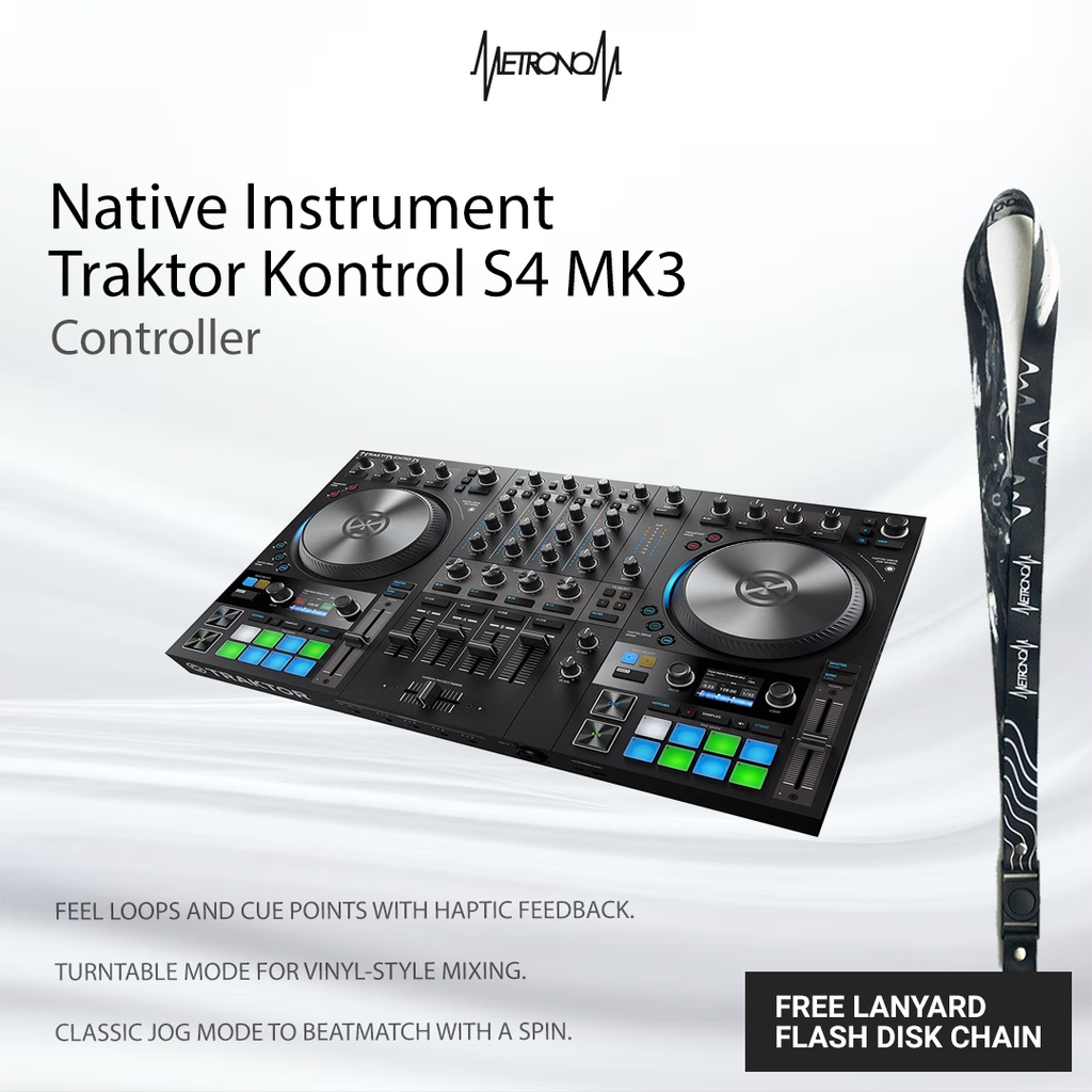 Jual Native Instrument Traktor Kontrol S4 MK3 | Shopee Indonesia