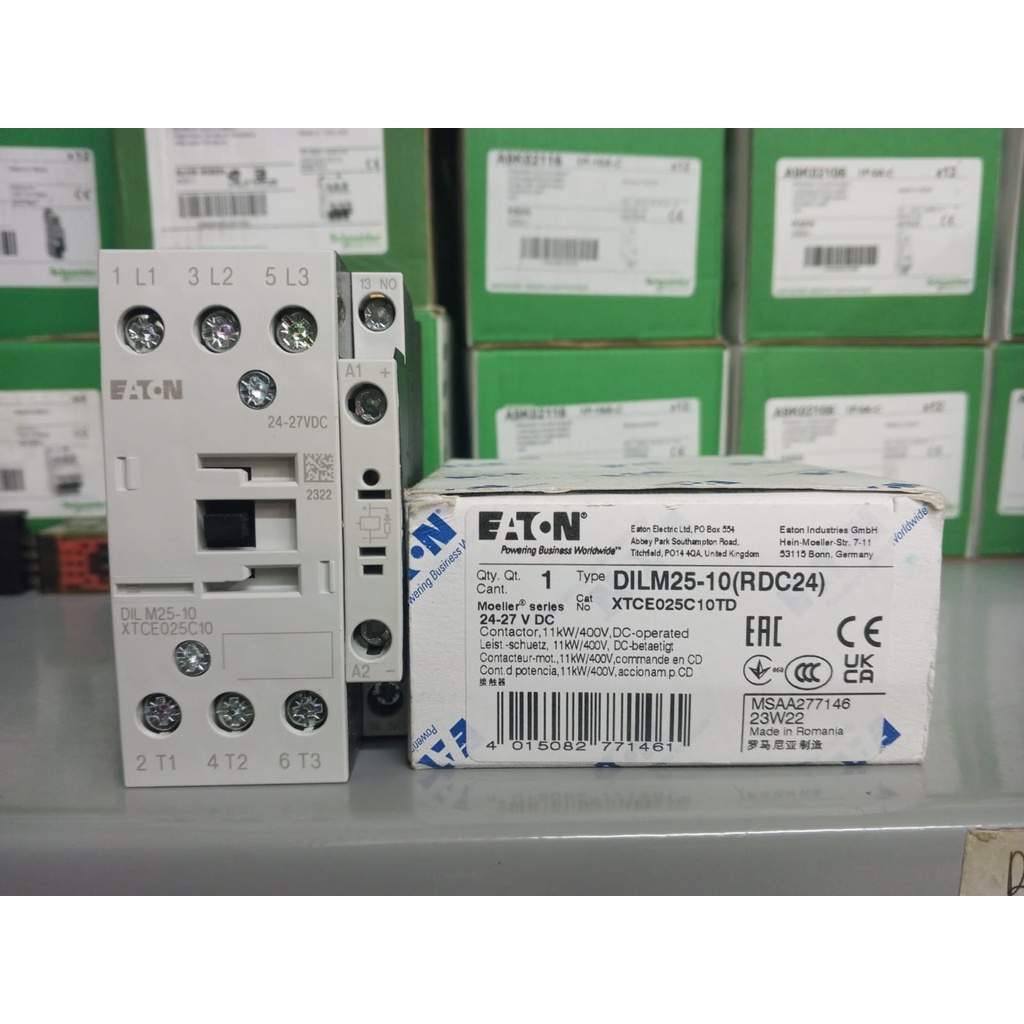 Jual DILM25 10 RDC24 Contactor EATON Moeller Shopee Indonesia