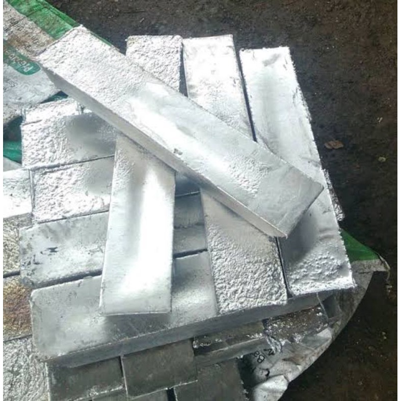 Jual TIMAH HITAM KERAS / KADAR 99% INGOT PB SN KILOAN ECER , METAL JIG