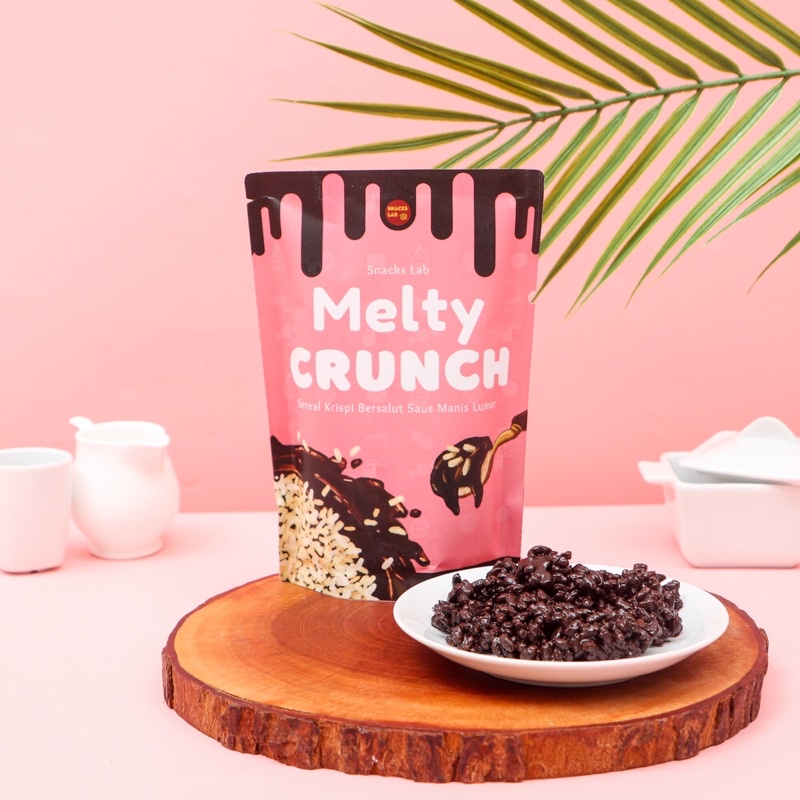 Jual Melty Crunch Dark Chocolate / Rice Crispy Lumer / Snack Manis ...