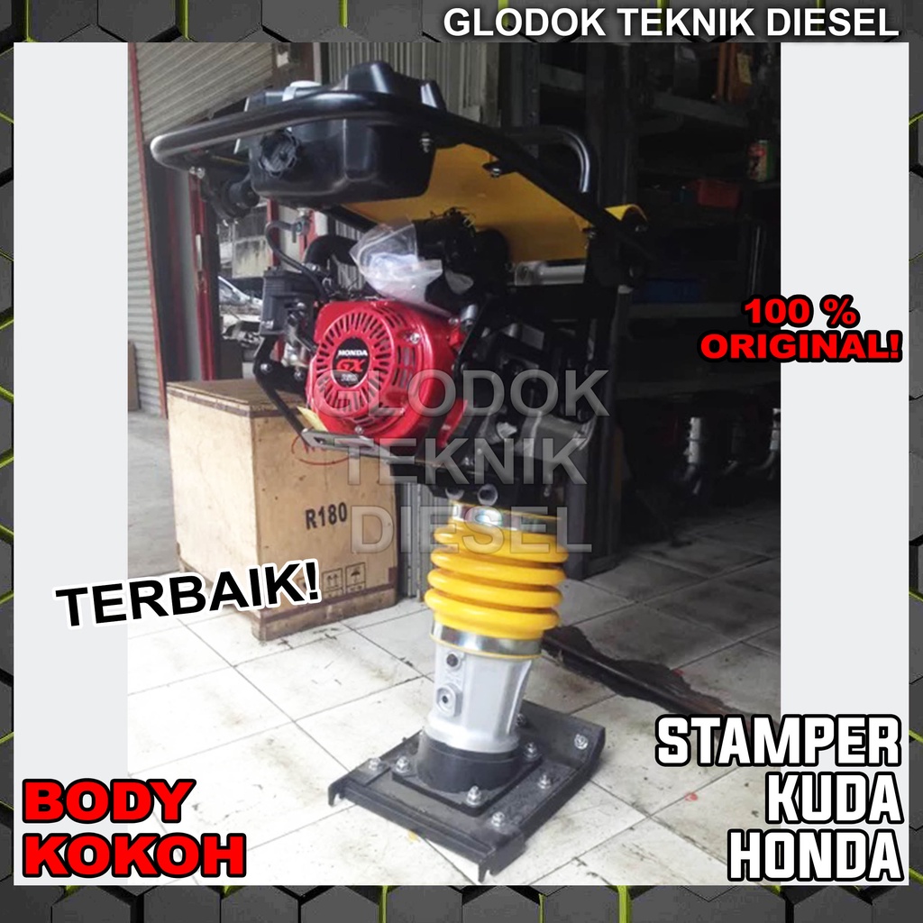 Jual Stamper Kuda HONDA / ROBIN Tamping Rammer Pemadat Tanah ORIGINAL