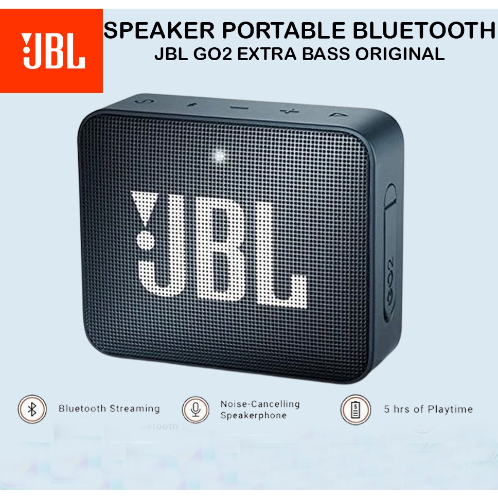 Jual JBL Go2 Go 2 Mini Speaker Portable Bluetooth Wireless Extra Bass ...