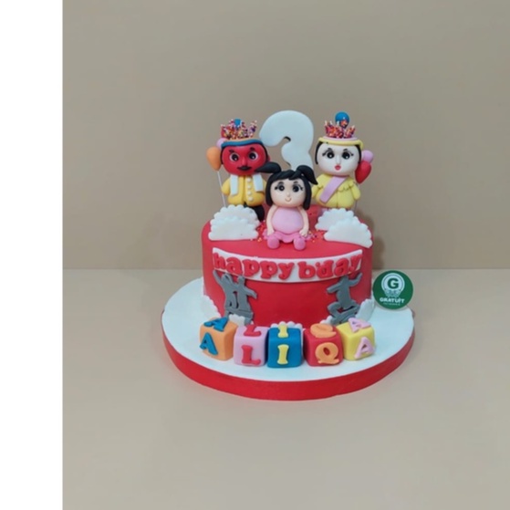 Jual ONDEL ONDEL UK 15CM KUE ULANG TAHUN | Shopee Indonesia