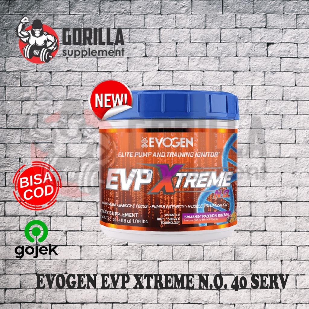 Jual EVOGEN EVP EXTREME 40 Serving Maximum Preworkout Pump PWO Shopee